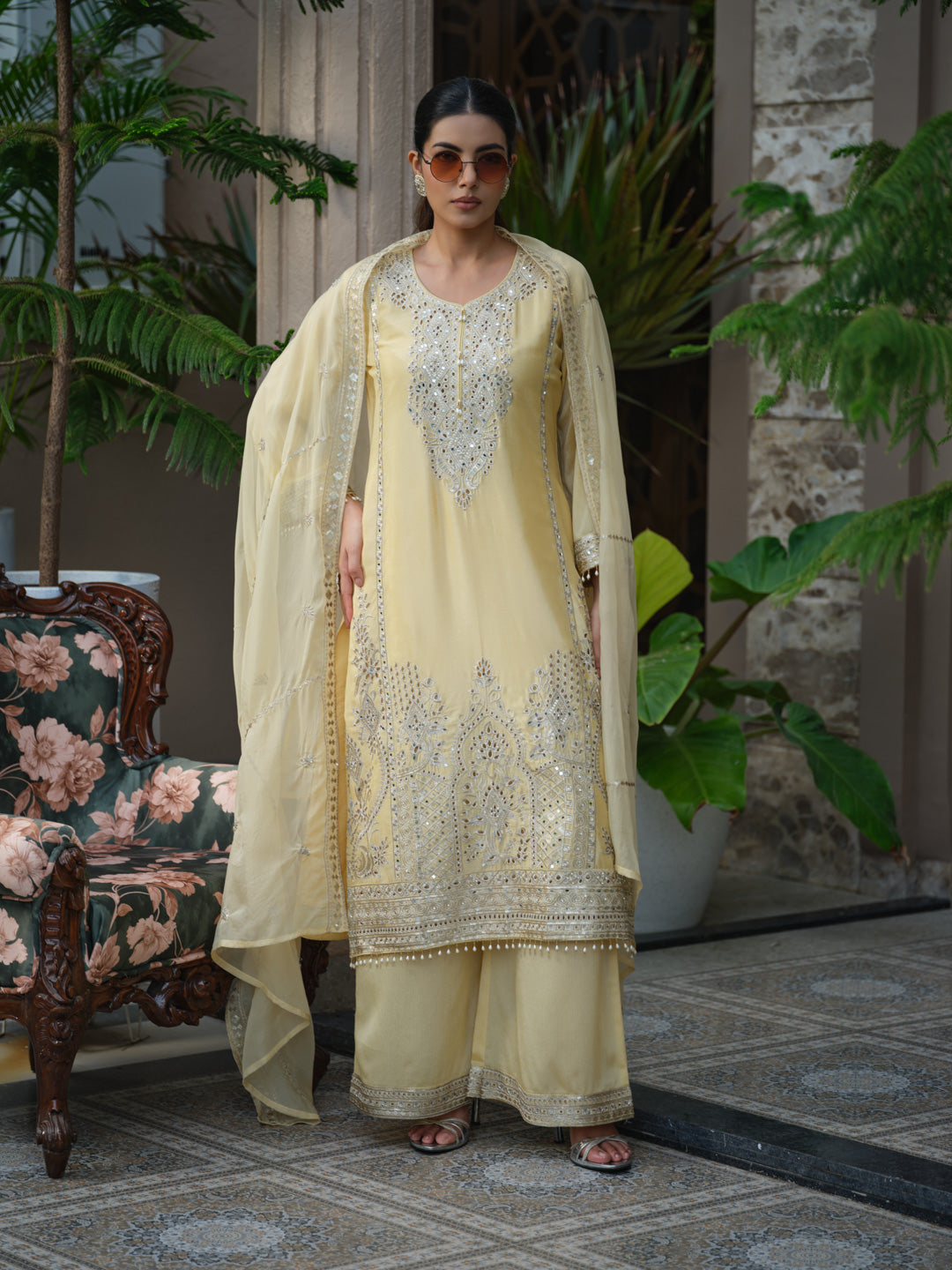 Timeless Embroidered Kurta Ensemble