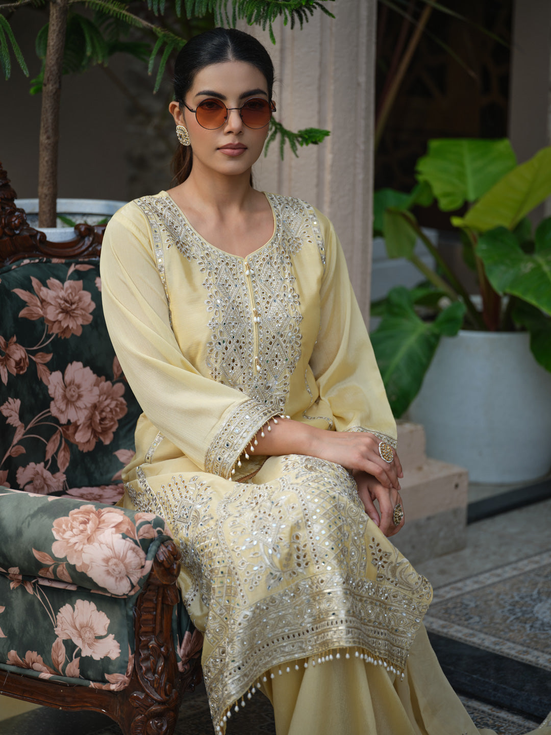 Timeless Embroidered Kurta Ensemble