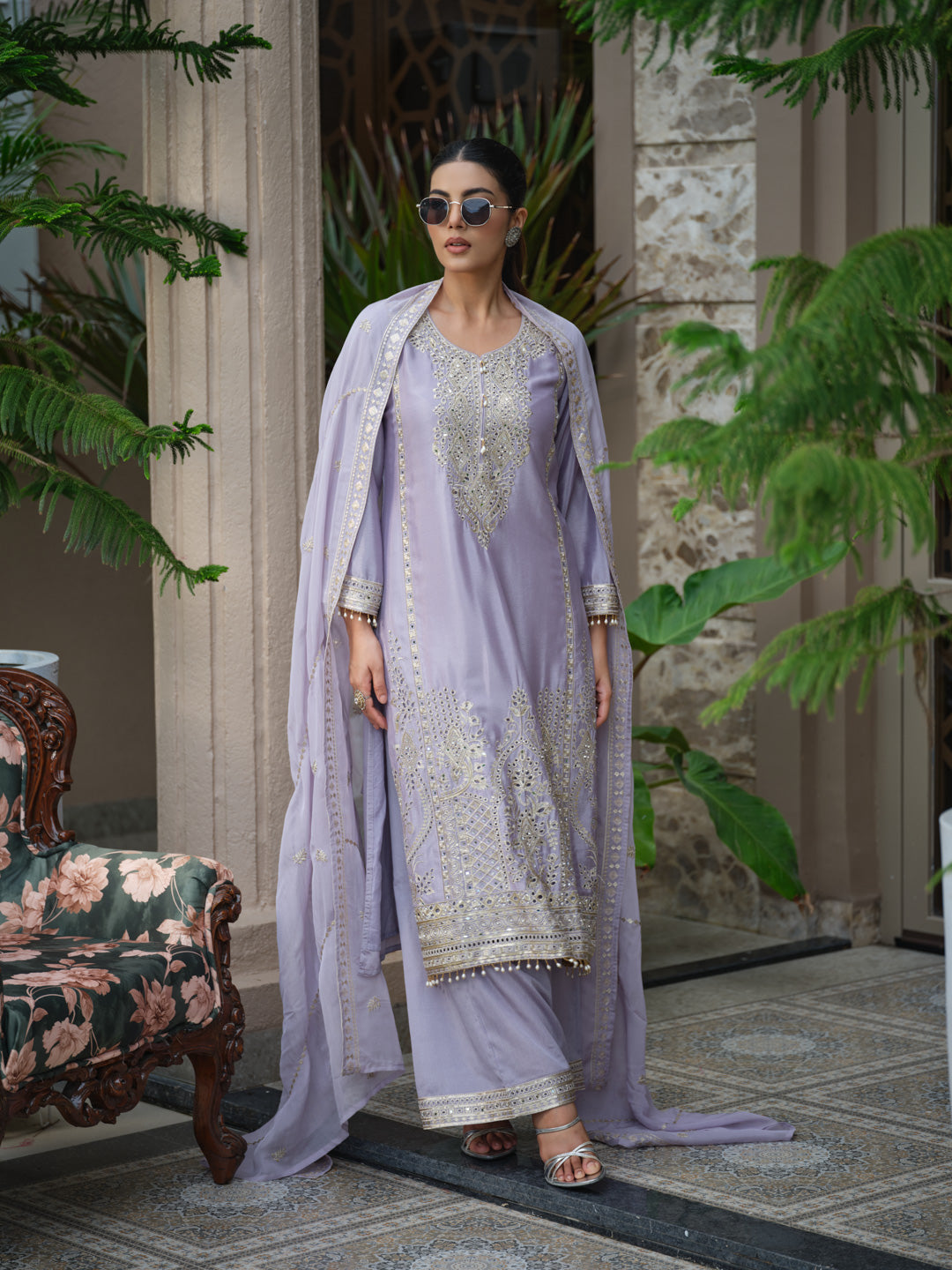 Timeless Embroidered Kurta Ensemble