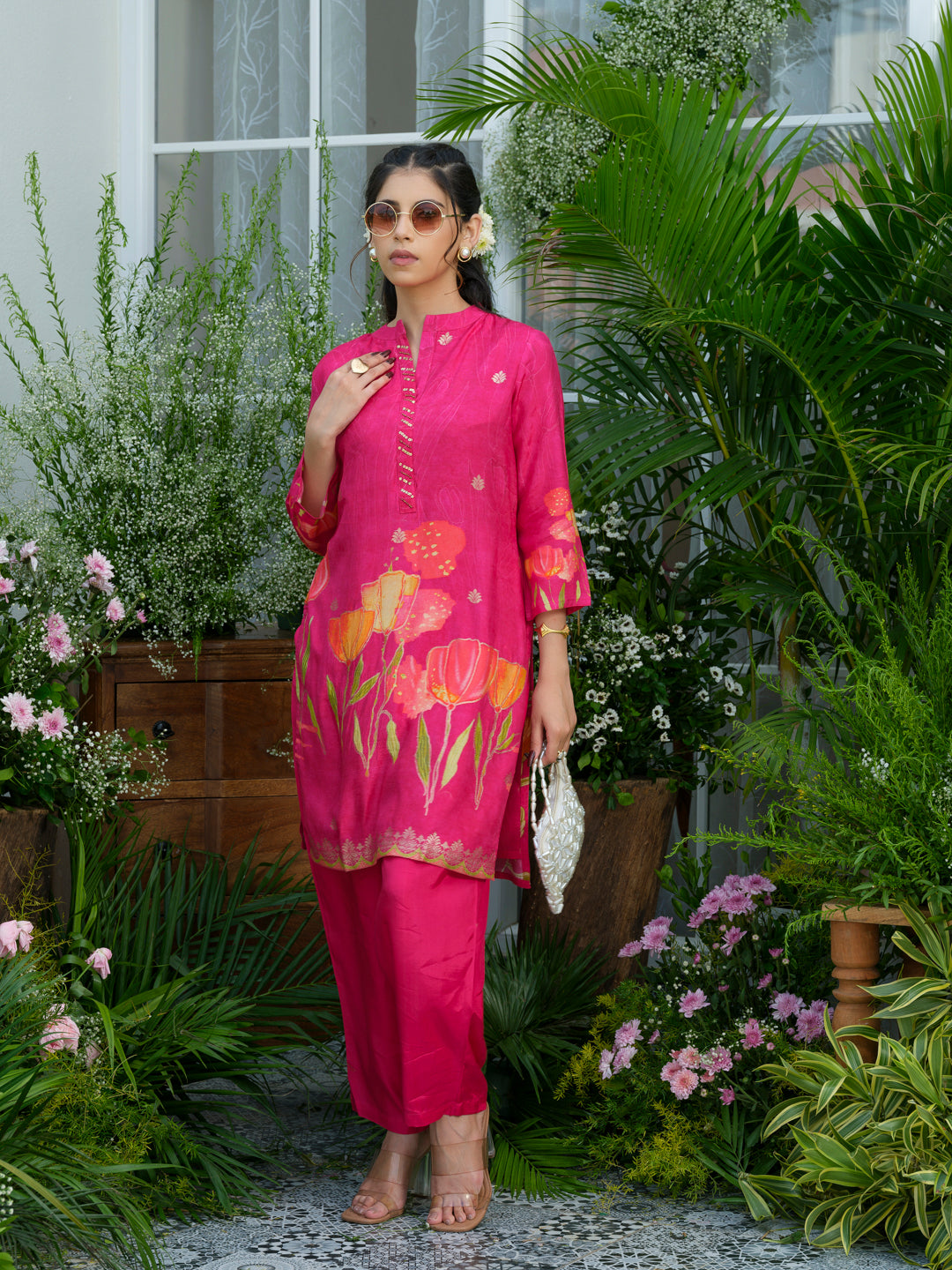 Pretty in Pink: Vibrant Co-Ord Set for Effortless Style