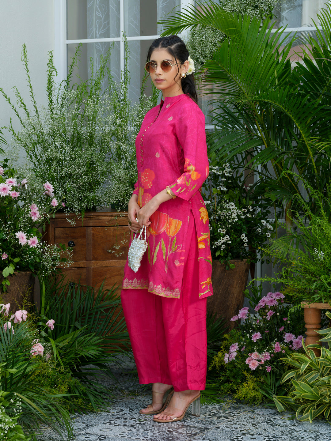 Pretty in Pink: Vibrant Co-Ord Set for Effortless Style