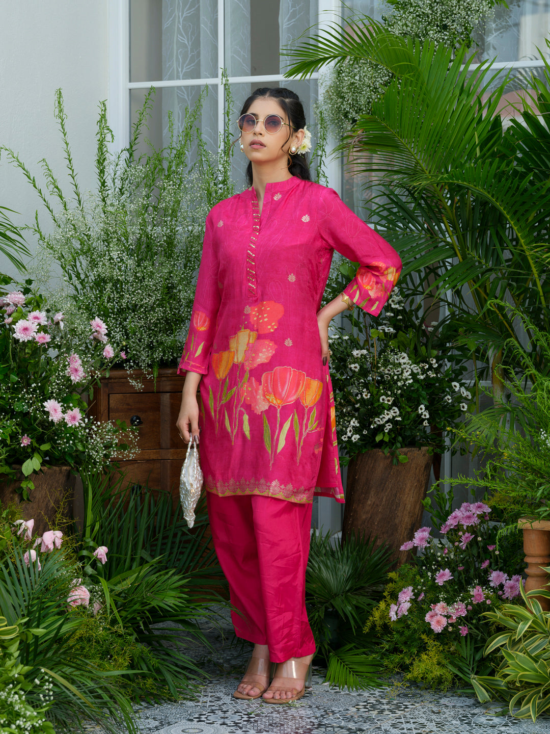 Pretty in Pink: Vibrant Co-Ord Set for Effortless Style