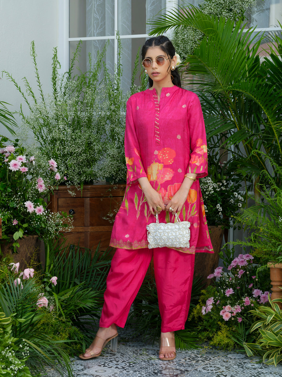 Pretty in Pink: Vibrant Co-Ord Set for Effortless Style