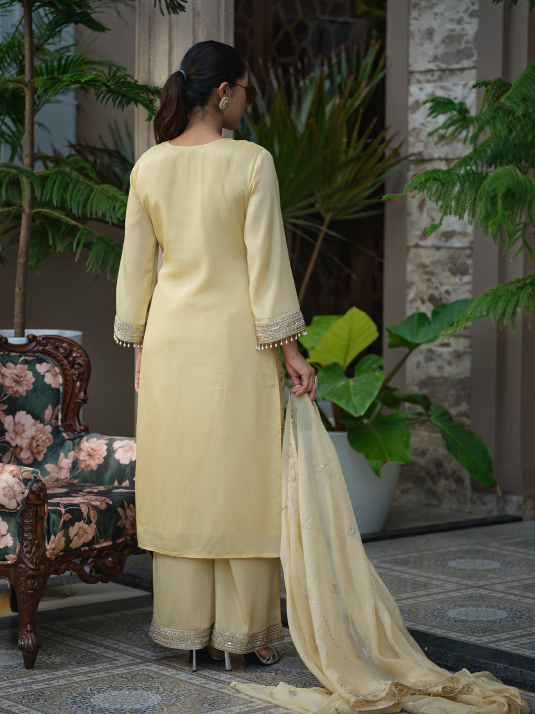 Timeless Embroidered Kurta Ensemble