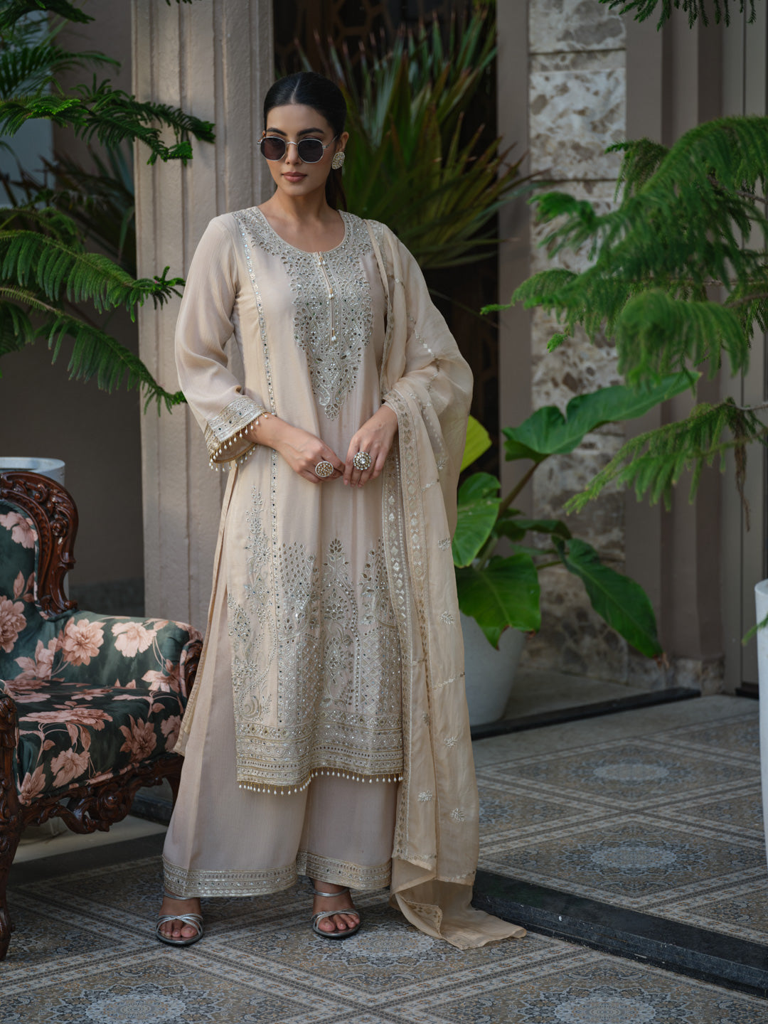 Timeless Embroidered Kurta Ensemble