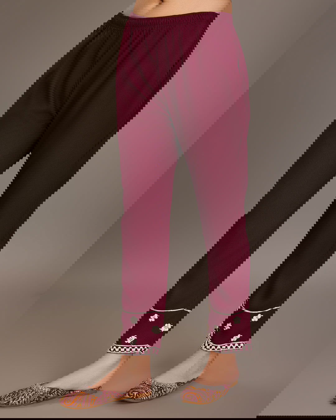 Floral Embroidered Round Neck Kurta With Trousers & Dupatta - Buy Best Ethnic Wear for Women & Girls | Daily Woman -