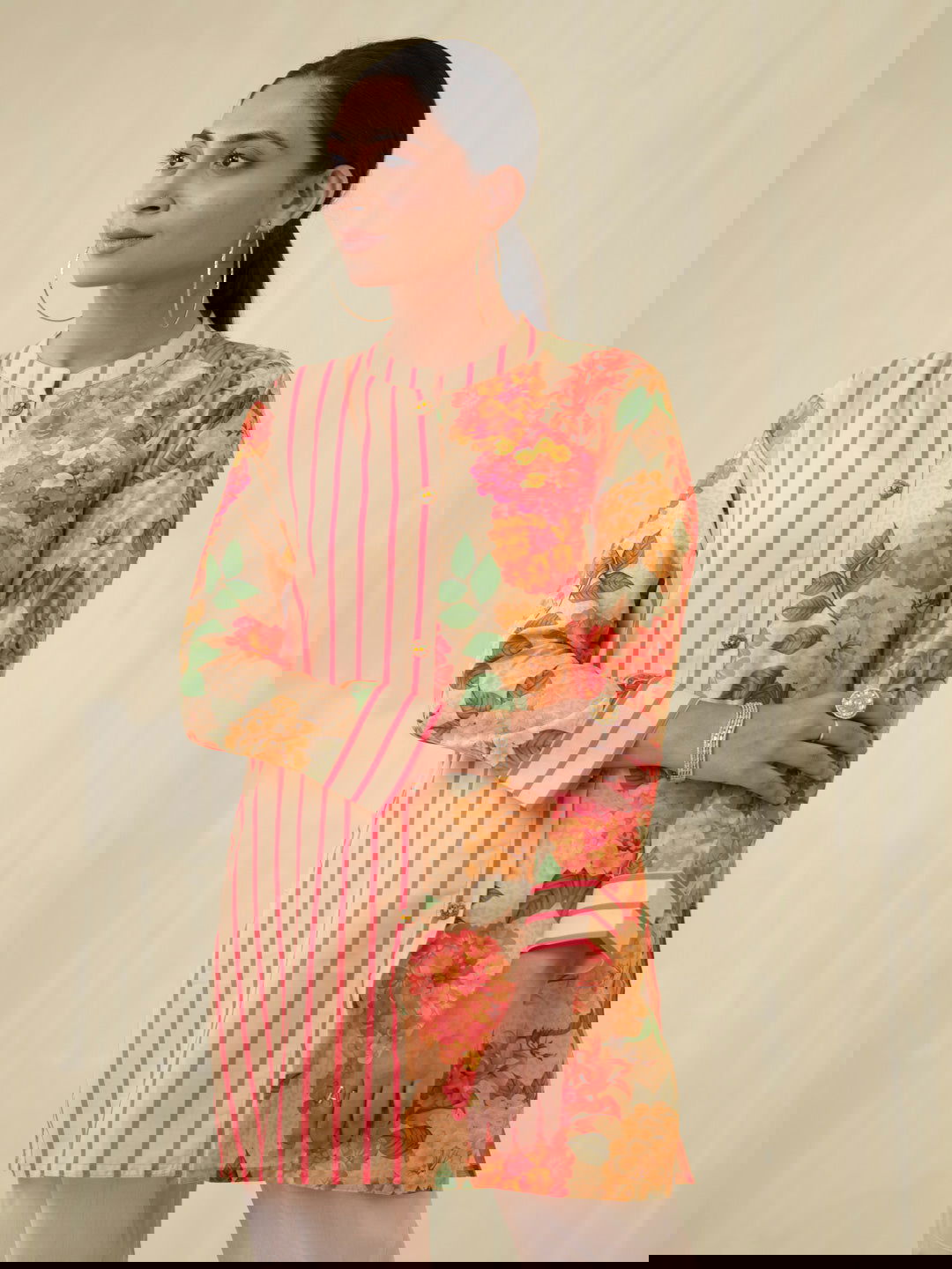 Floral Printed Top & Trouser - Buy Best Ethnic Wear for Women & Girls | Daily Woman -