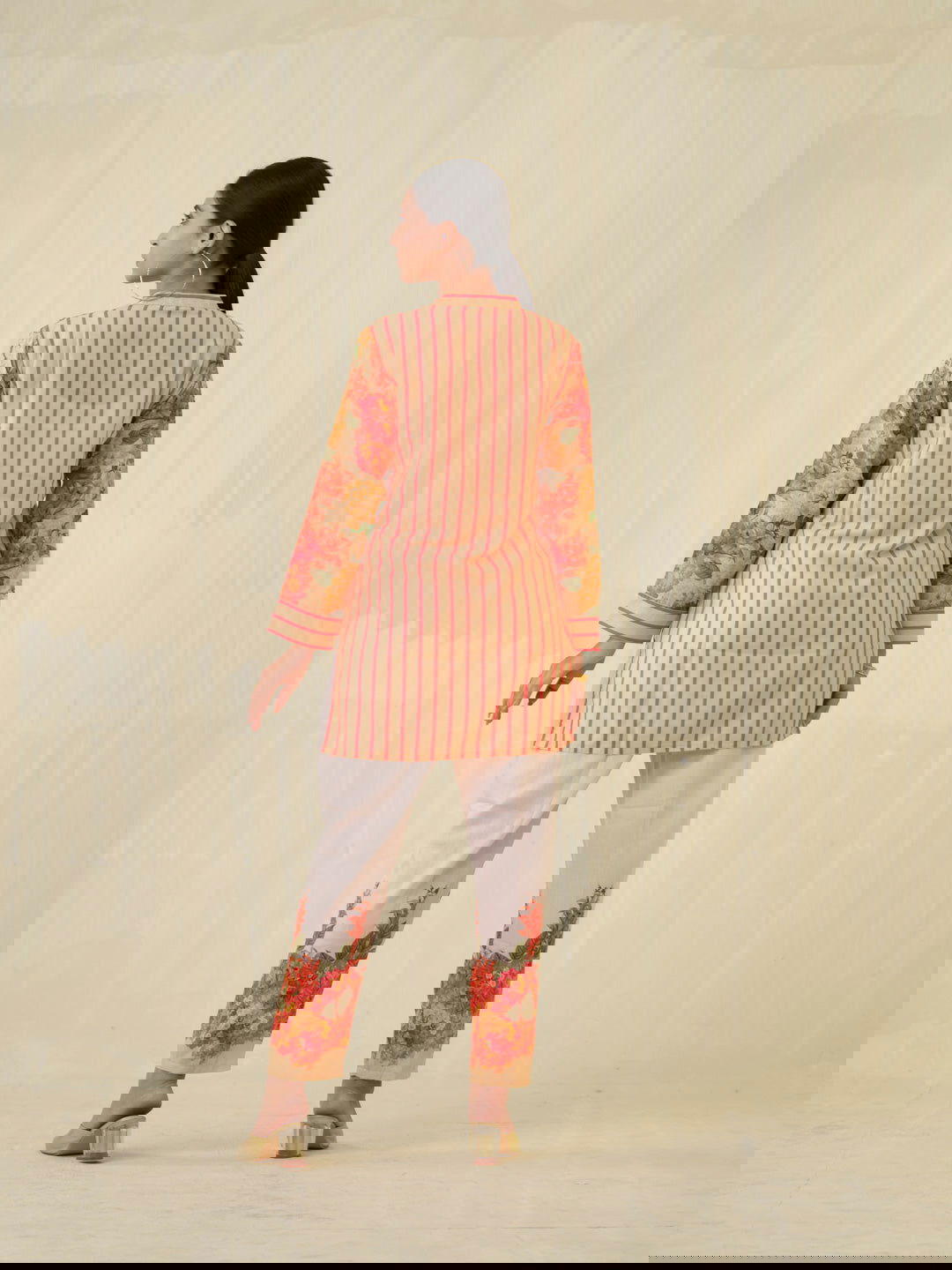 Floral Printed Top & Trouser - Buy Best Ethnic Wear for Women & Girls | Daily Woman -