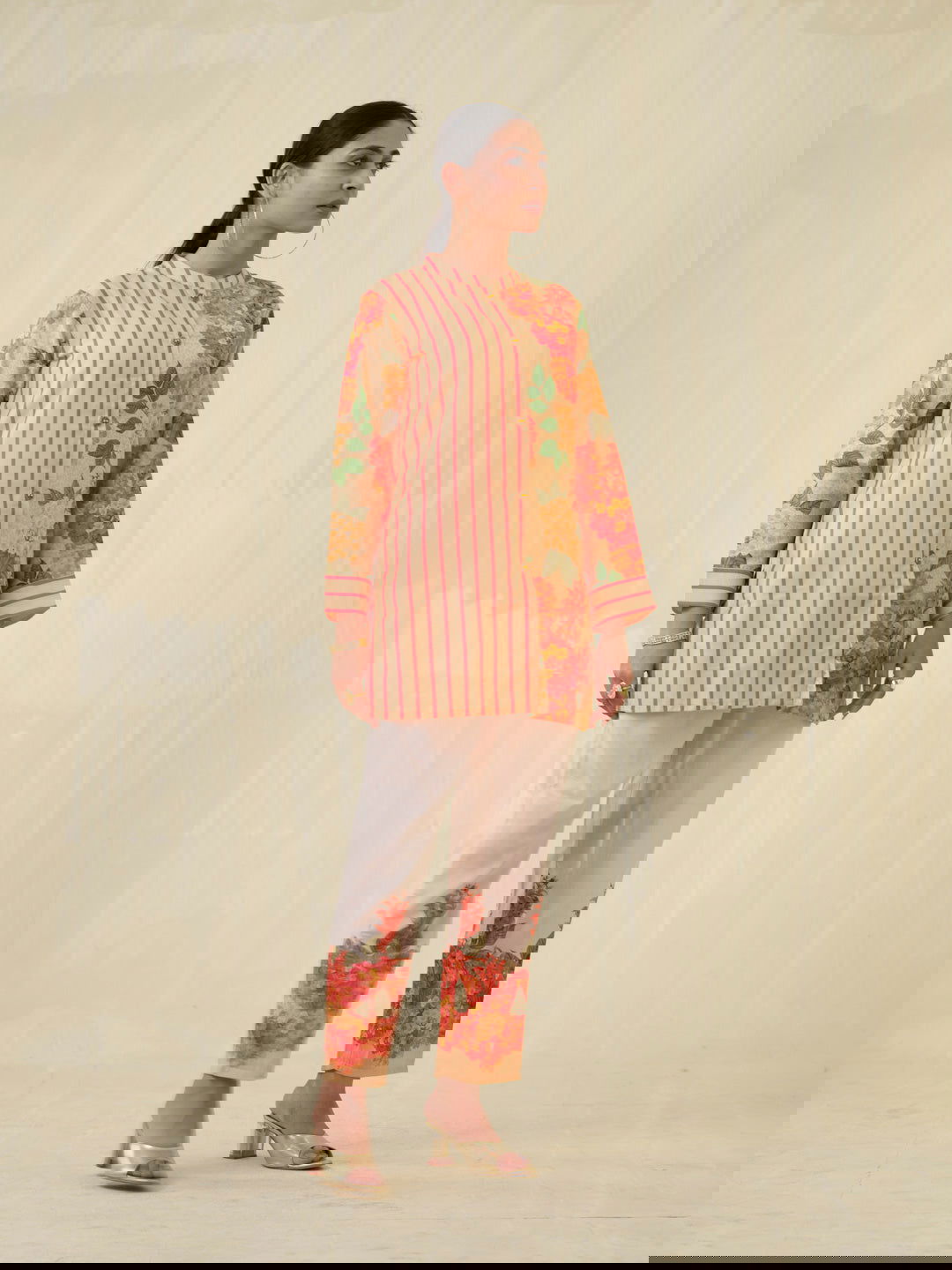 Floral Printed Top & Trouser - Buy Best Ethnic Wear for Women & Girls | Daily Woman -