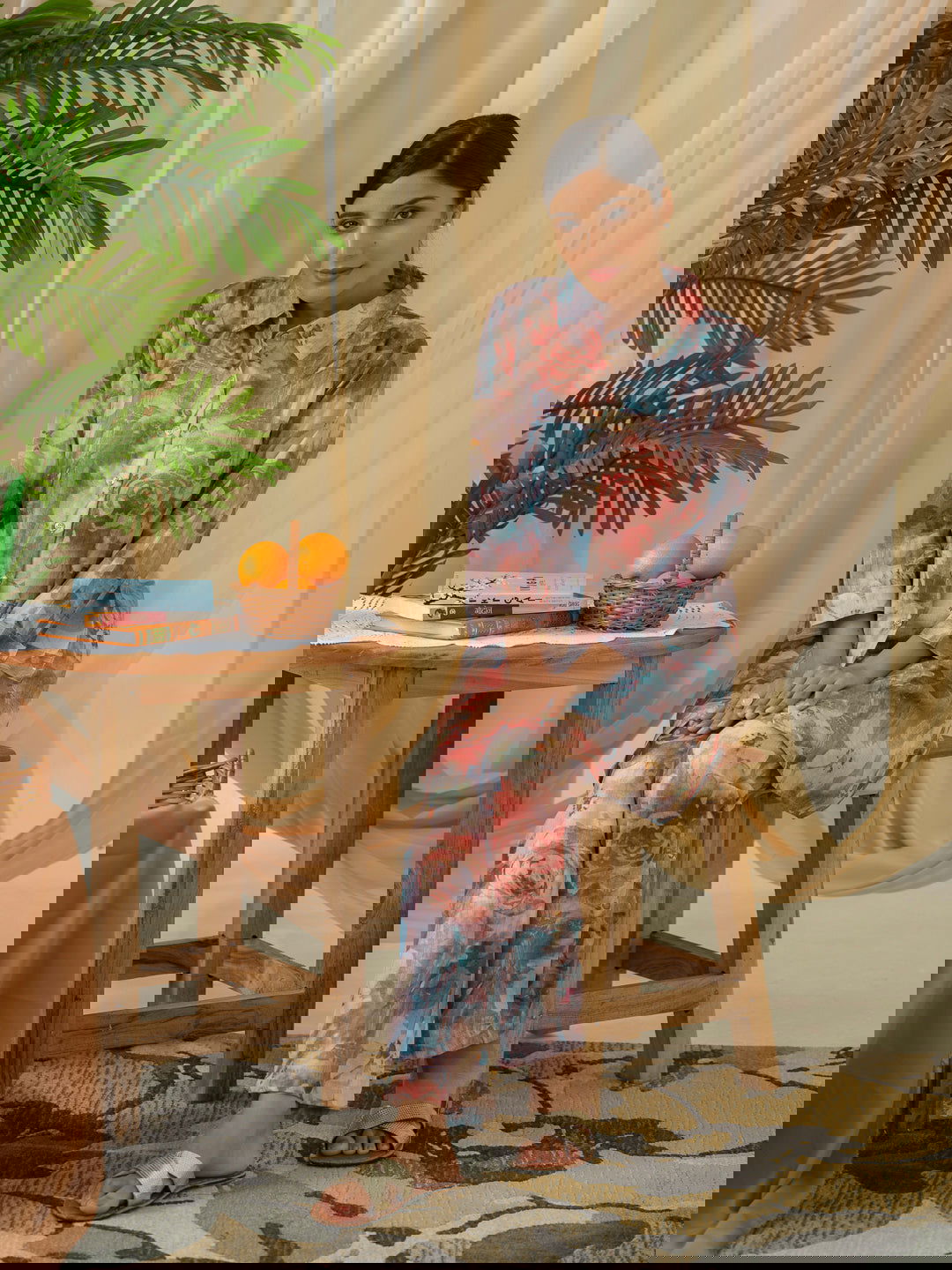 Grey Printed Shirt  With Trousers - Buy Best Ethnic Wear for Women & Girls | Daily Woman -