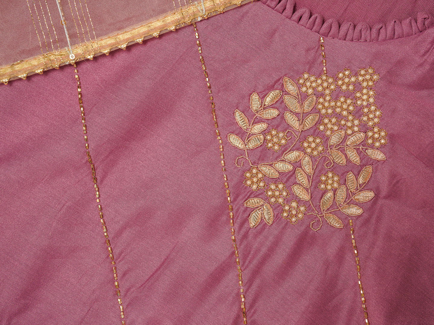 Light Pink Embroidered Woven Design Straight Kurta and Trousers With Dupatta - Buy Best Ethnic Wear for Women & Girls | Daily Woman -