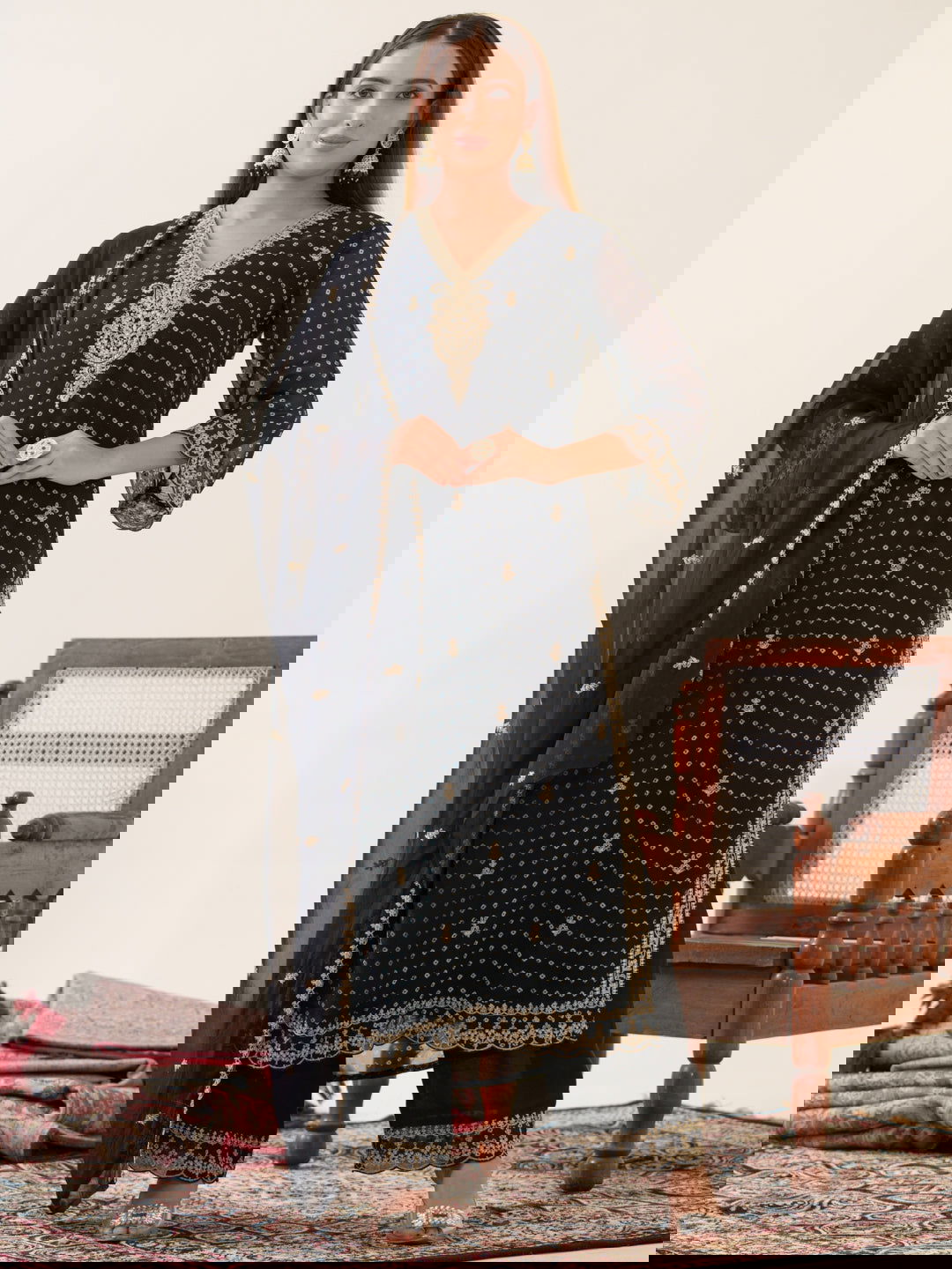 Poly Organza Woven Design Kurta Sets - Buy Best Ethnic Wear for Women & Girls | Daily Woman -