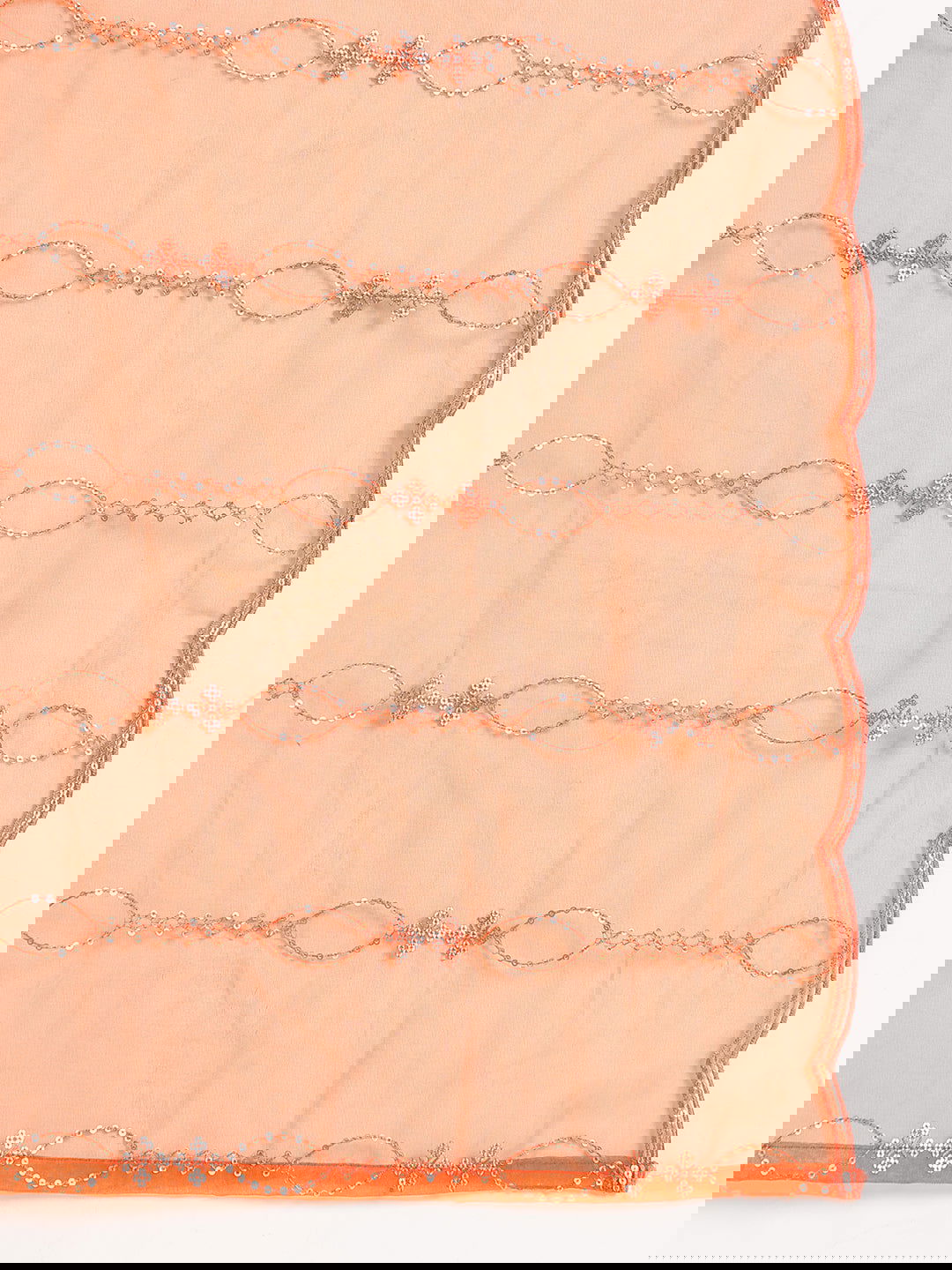 Red Ethnic Motif Printed Mirror Work Chanderi Cotton Kurta With Trouser & Dupatta - Buy Best Ethnic Wear for Women & Girls | Daily Woman -