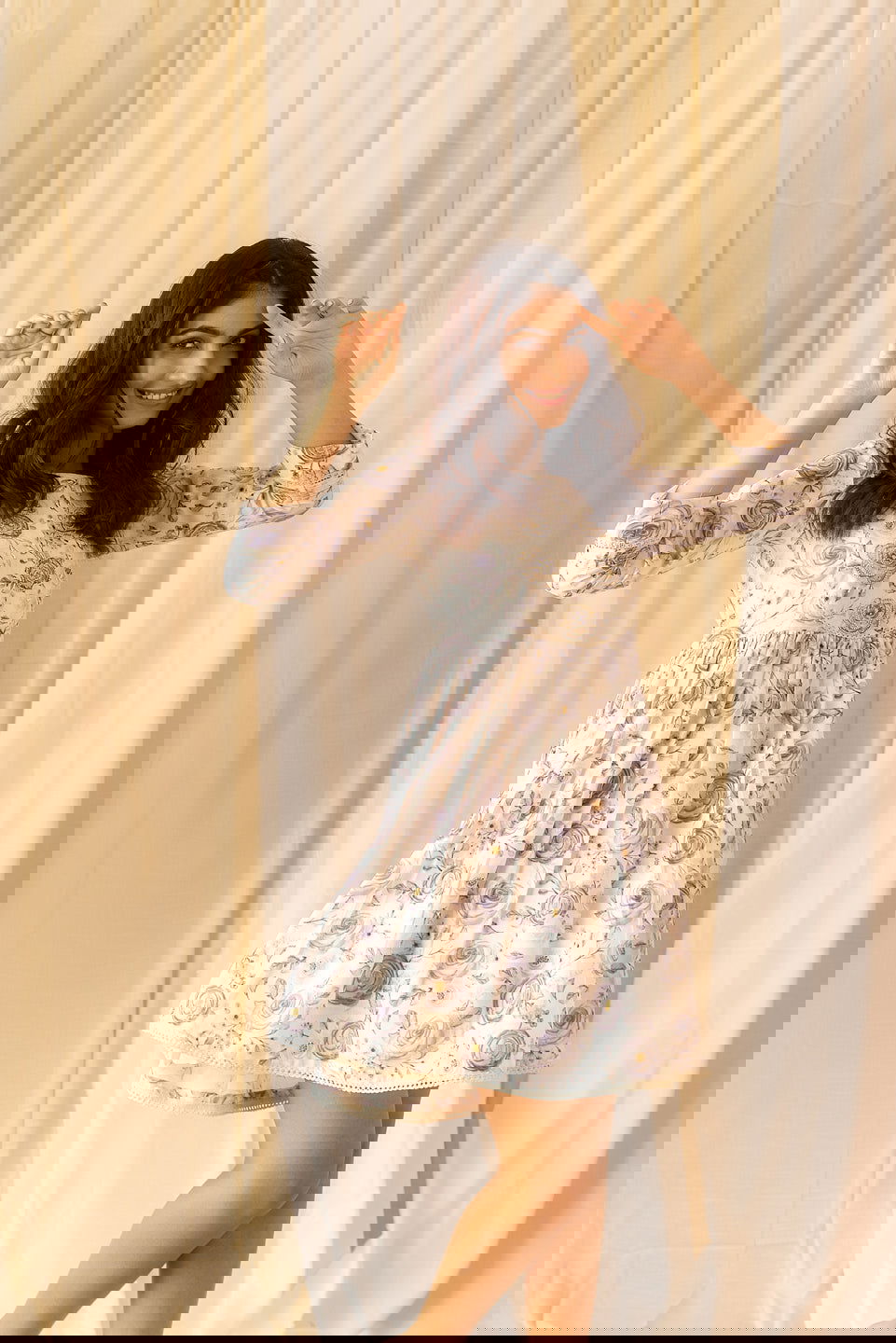 Women White Embellished A-Line Dress - Buy Best Ethnic Wear for Women & Girls | Daily Woman -
