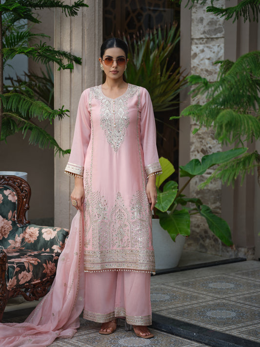 Timeless Embroidered Kurta Ensemble