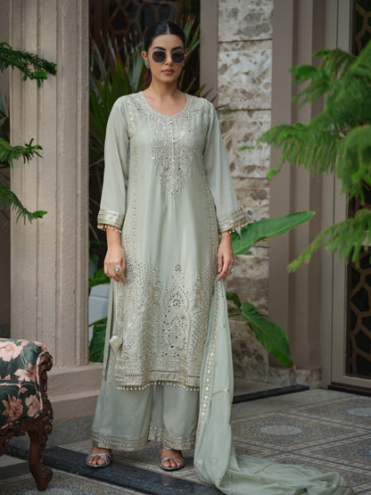 Timeless Embroidered Kurta Ensemble