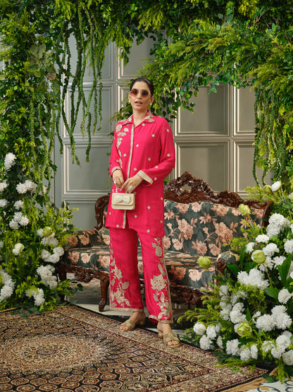 Embroidered Festive Co-ord Set