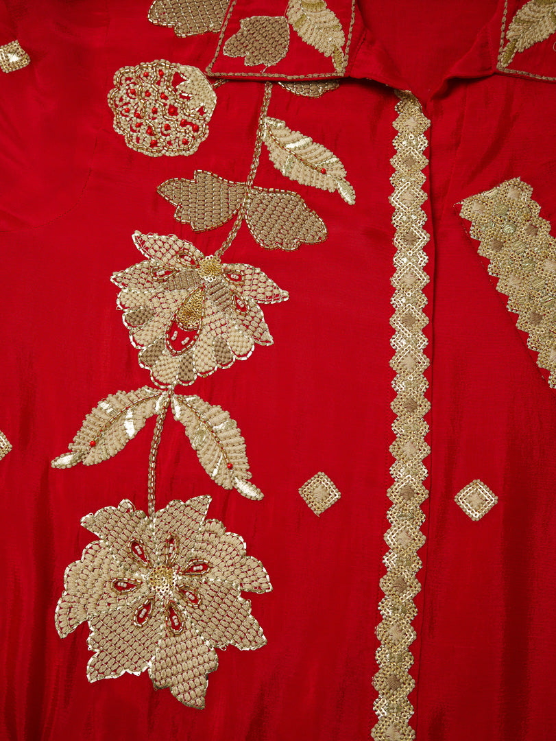 Embroidered Festive Co-ord Set