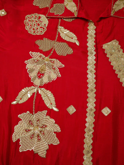 Embroidered Festive Co-ord Set