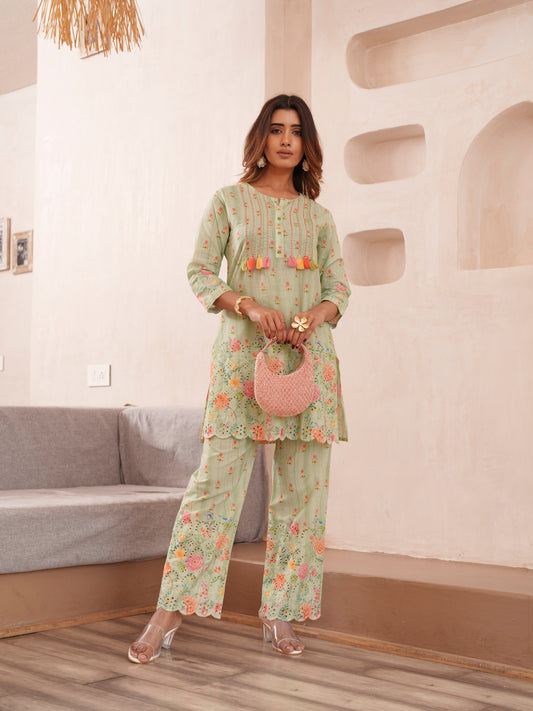 Green Dreams: Shifli Work Co-Ord Set