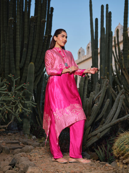 Striped V-Neck Co-Ords