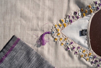 Embroidered V-Neck Kurta Sets