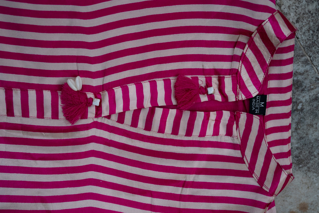 Striped V-Neck Co-Ords