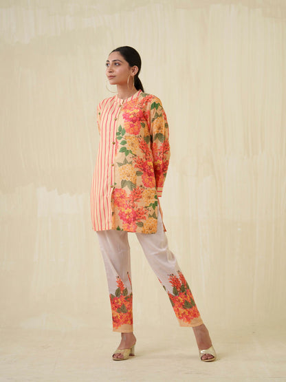 Floral Printed Top & Trouser - Buy Best Ethnic Wear for Women & Girls | Daily Woman - 