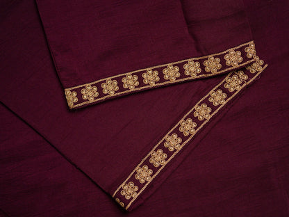 Purple Ethnic Motifs Straight Kurta & Trousers With Dupatta - Buy Best Ethnic Wear for Women & Girls | Daily Woman - 