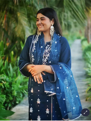 Customer wearing product