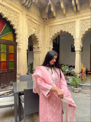 Customer wearing product