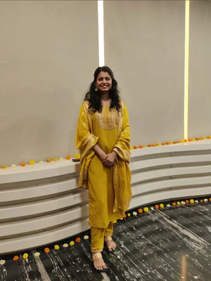 Customer wearing product