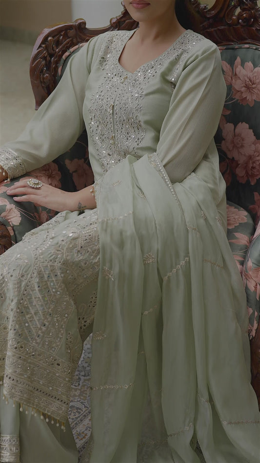 Timeless Embroidered Kurta Ensemble